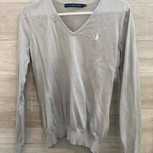 Ralph Lauren Sport Pull Over Sweater in Grey